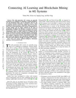 PDF Document Cover - E-PoW: Connecting AI Learning and Blockchain Mining in 6G Systems
