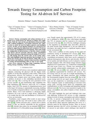 PDF Document Cover - Energy Consumption and Carbon Footprint Testing for AI-driven IoT Services